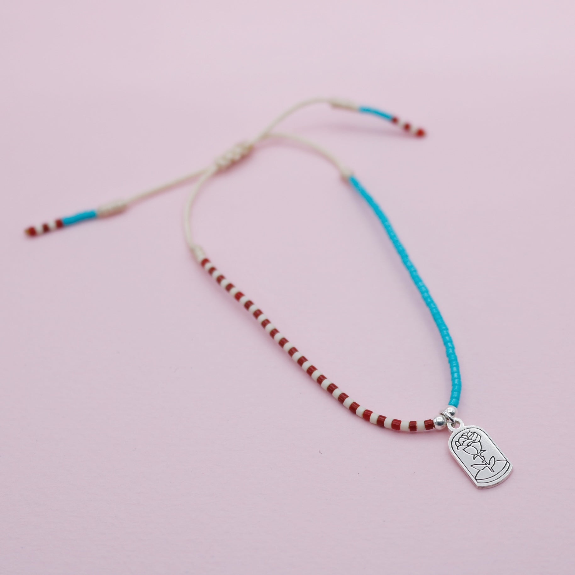 Pulsera Mostacilla "El Principito" Rosa