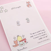 Topos de Plata "El Principito" Sentado