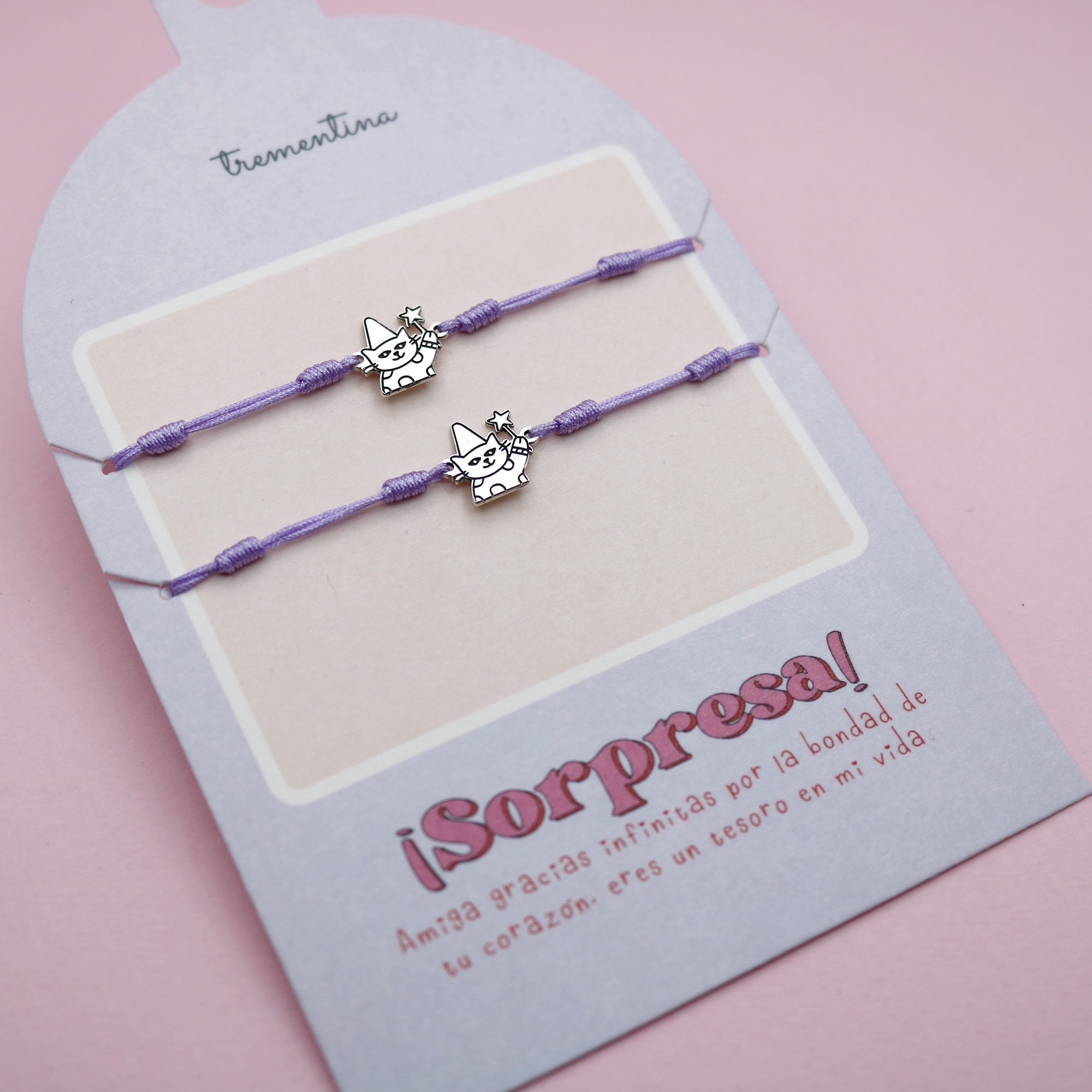Set de Pulseras “Gatito Mágico”