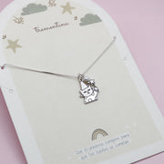 Collar de Plata Gatico Mago