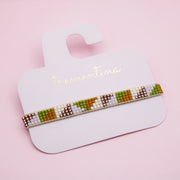 Pulsera Mostacilla Miyuki Colores Tierra