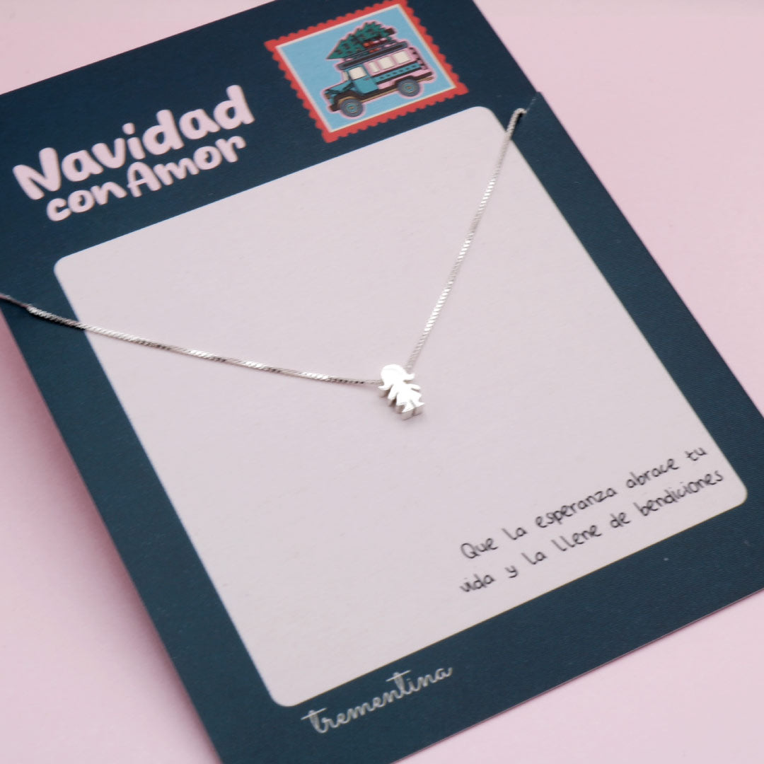 Collar Mi Tesoro en Plata