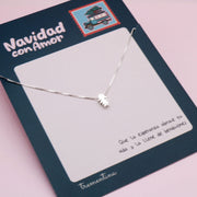 Collar Mi Tesoro en Plata