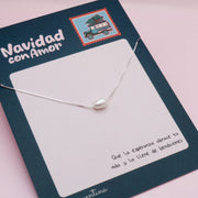 Collar de Plata Perla