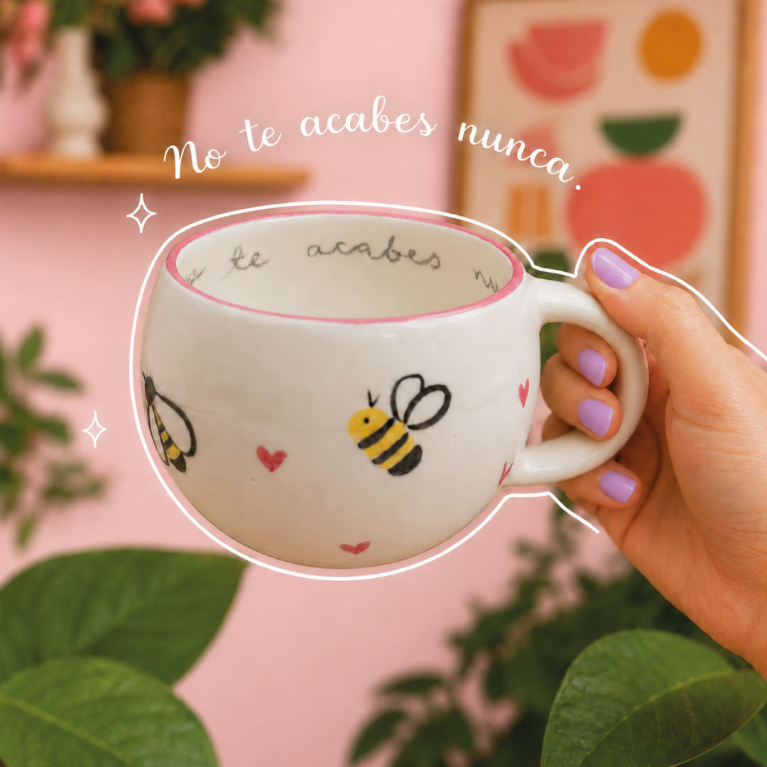 Mug No te acabes nunca – Abejitas