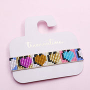 Pulsera Mostacilla Amor Pixelado