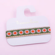 Pulsera Mostacilla Bloom Verde