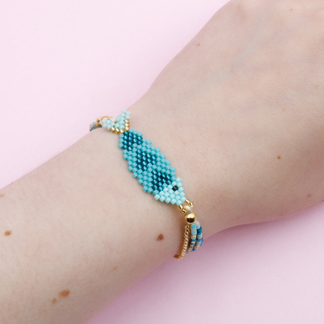 Pulsera Mostacilla Encanto Marino