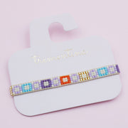 Pulsera Mostacilla Geometría de Colores