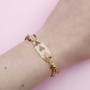Pulsera Mostacilla Pez Dorado