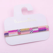 Pulsera Mostacilla Rosa Mística
