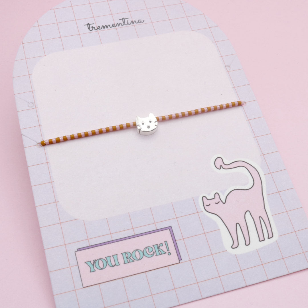Pulsera Mostacilla Cat Lover
