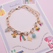 Pulsera Colombianisma Dorada