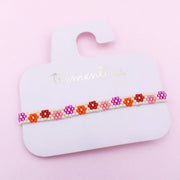 Pulsera en Mostacilla Mini Flores