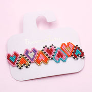 Pulsera Mostacilla Rainbow Hearts
