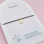 Pulsera Dorada San Benito Protección