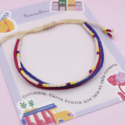 Pulsera Triple Mostacilla Colombia