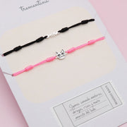 Set de Pulseras Gatico Mago y Pez