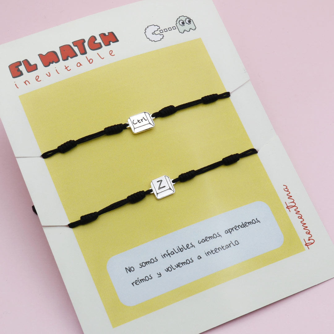 Set de Pulseras Hilo Ctrl + Z