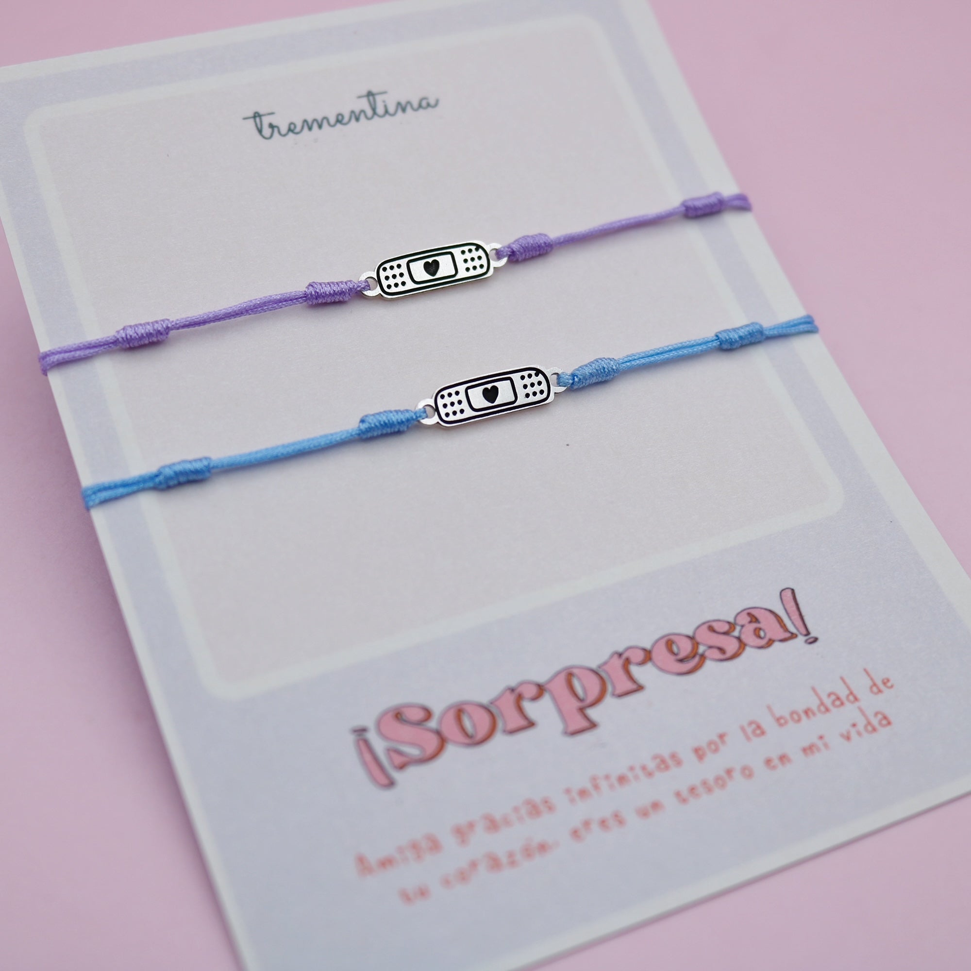 Set de Pulseras Curita Para el Alma