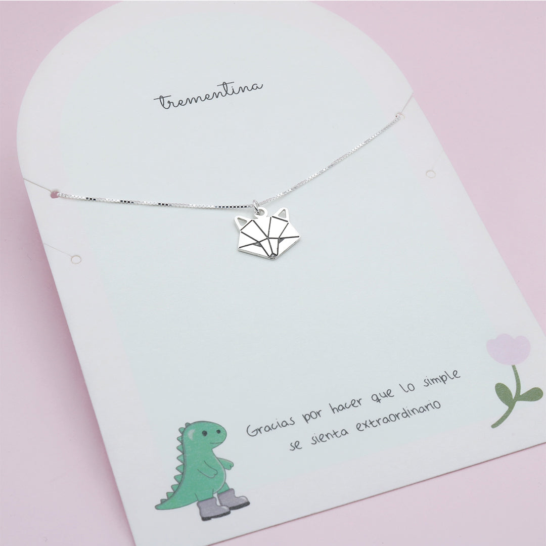 Collar de Plata Zorrito