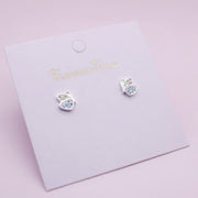 Aretes Renacer Mariposas Plateadas