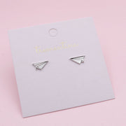 Topos de Plata Avioncito en Origami