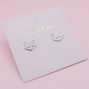 Topos de Plata Zorrito en Origami