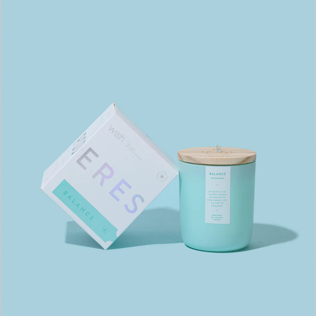 Vela Wish Azul Balance