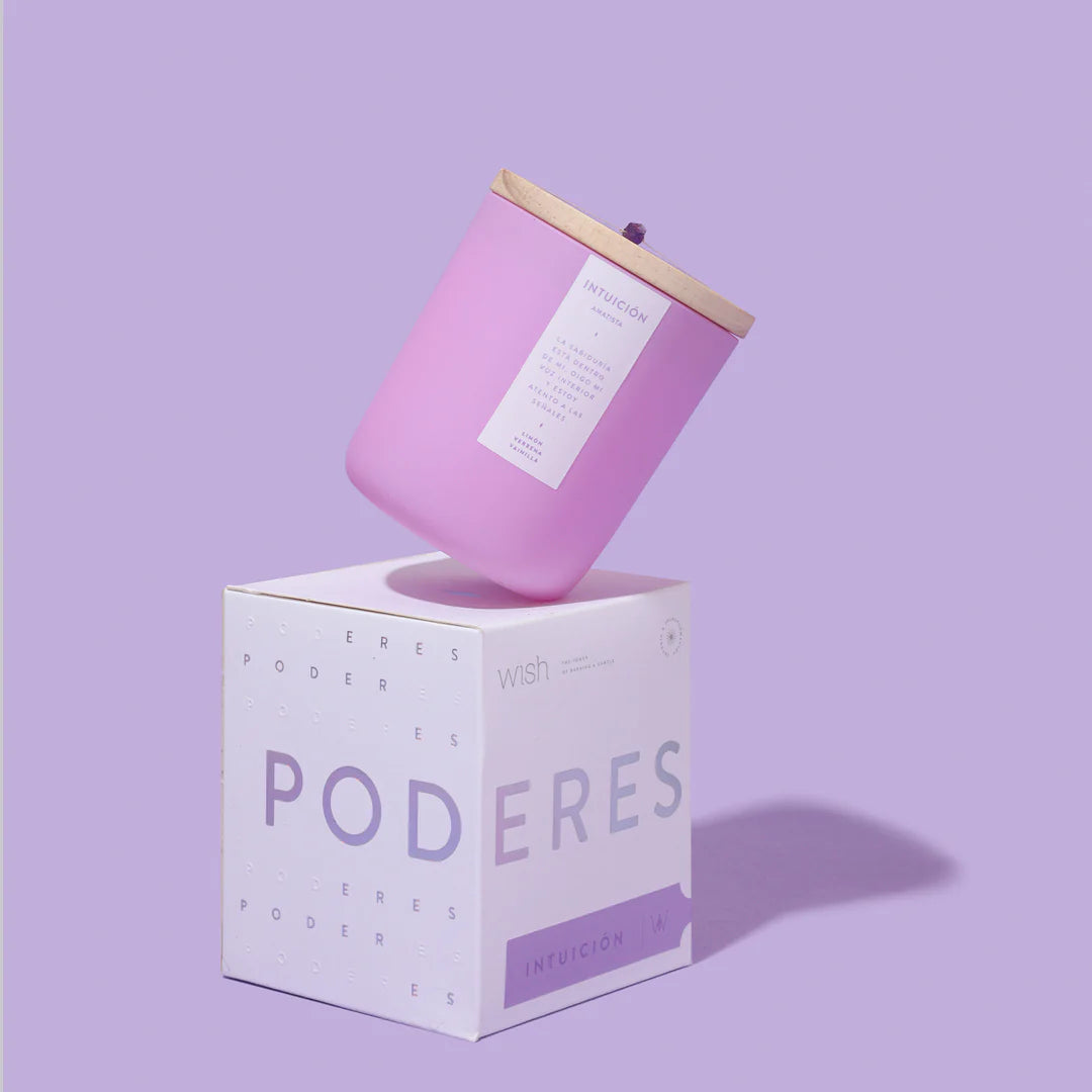 Vela Wish Morada Intuición