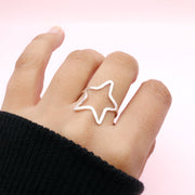 Anillo en Plata Estrella