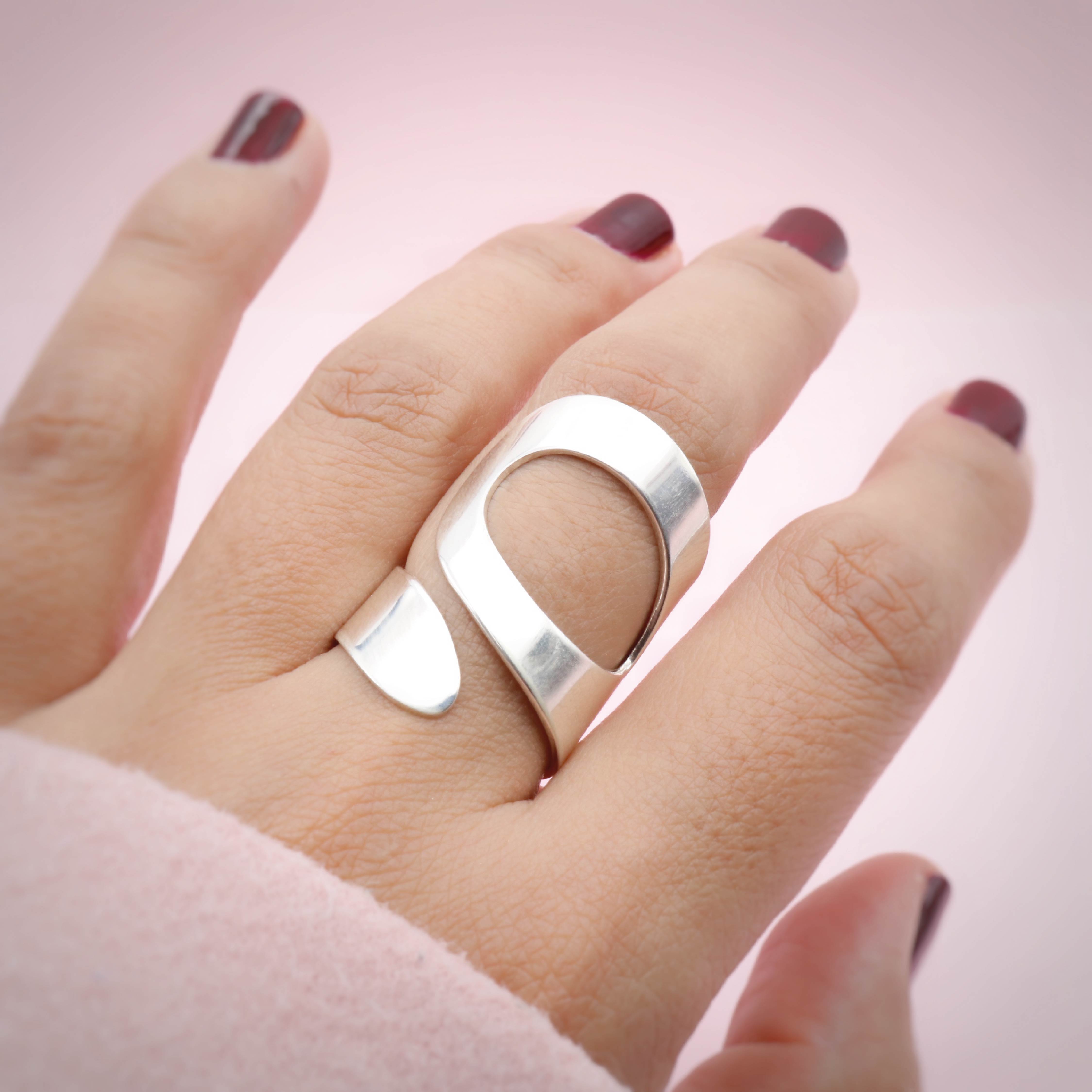 Anillo Forma Libre de Plata