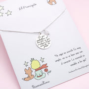Collar de Plata Frase El Principito