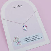 Collar de Plata Virgen Circones Multicolor