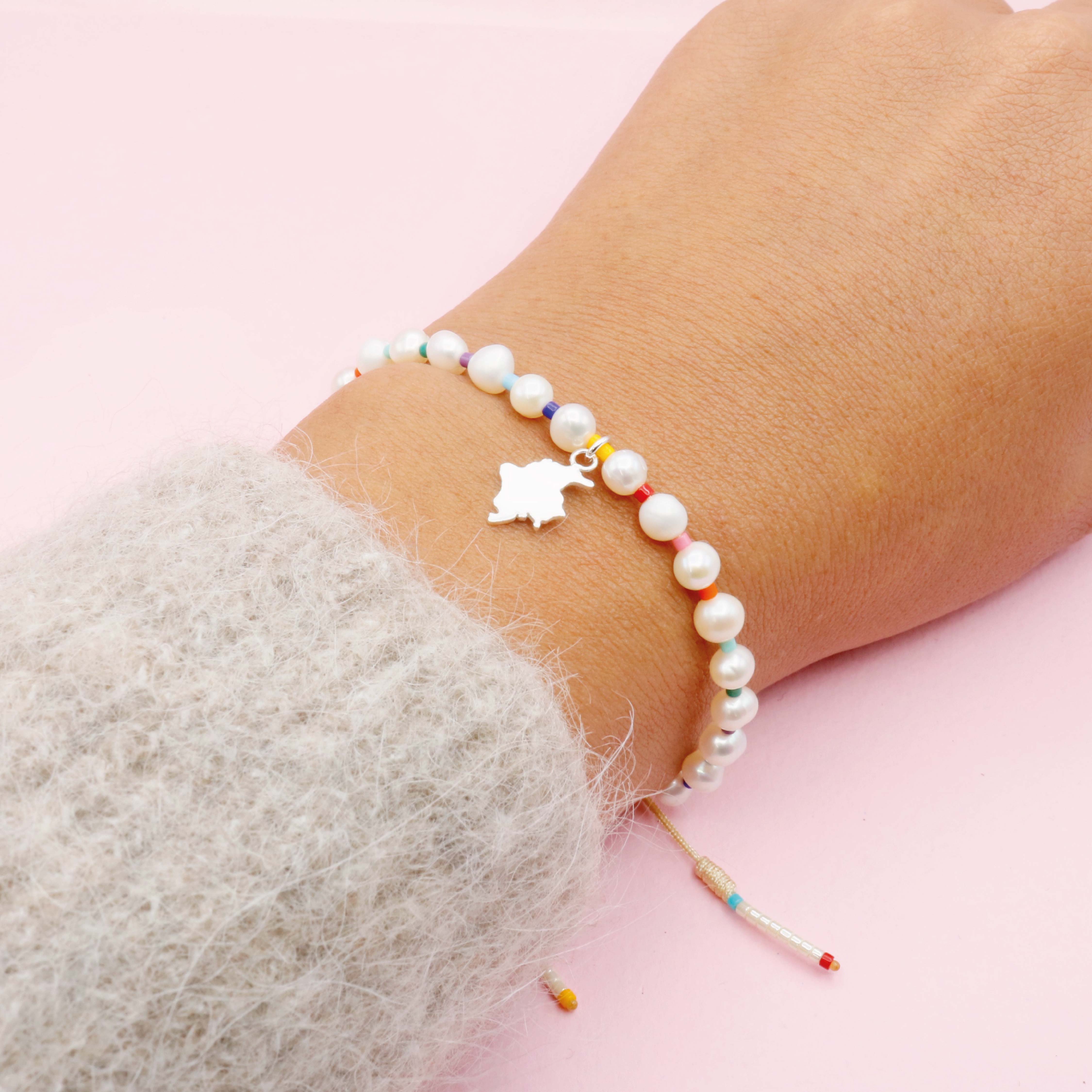 Pulsera Perla de Plata Colombia