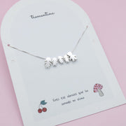 Collar Mi Familia Mamá - Papá 3 Hijos