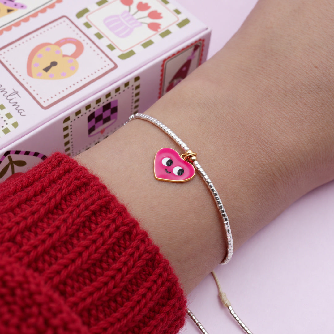 Pulsera Mostacilla Corazoncito