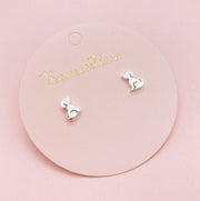 Topos Perrito Sentado en Plata