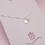 Collar San Benito y Perla de Plata